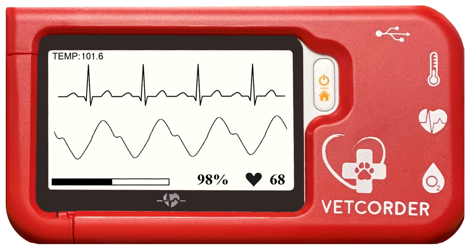 Vetcorder™ Pro Portable Patient Monitor Eickemeyer Veterinary Technology