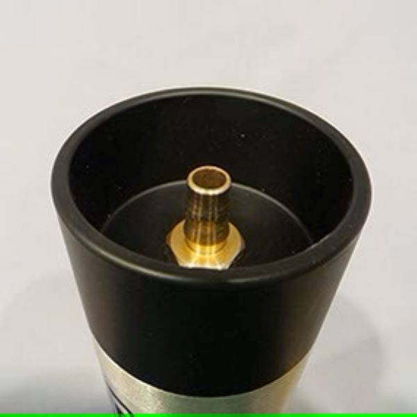 VO10620-huguvac_vacuum-delrin HUG-U-VAC Vacuum Pump Black Delrin Cylinder caps