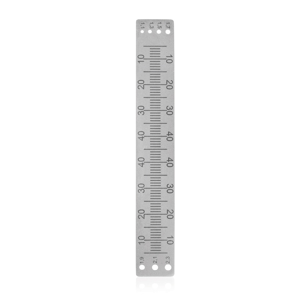 K-WIRE RULER & PIN GAUGE
