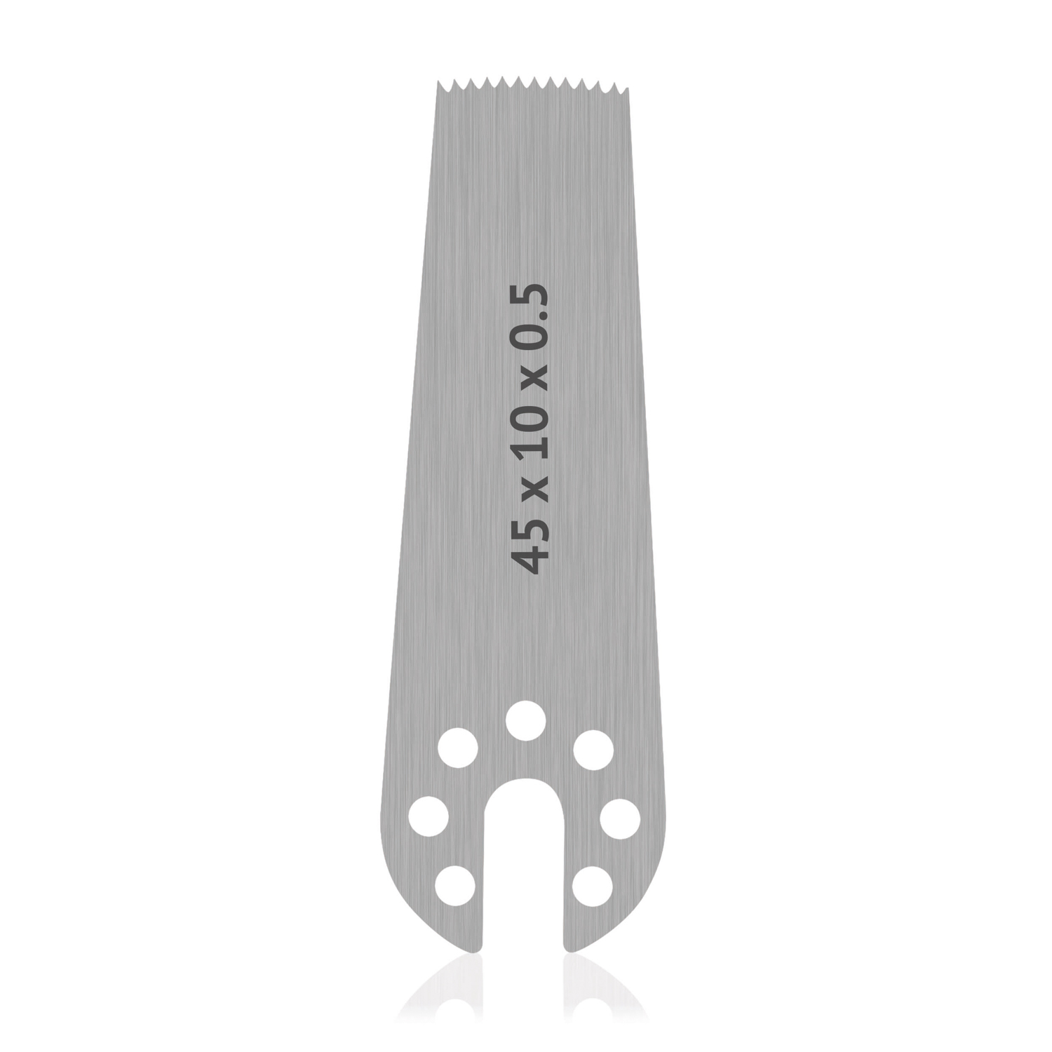 OrthoVet Saw Blade with AESCULAP Connection, dimensions (in mm): L 45 x W 10 x H 0.5